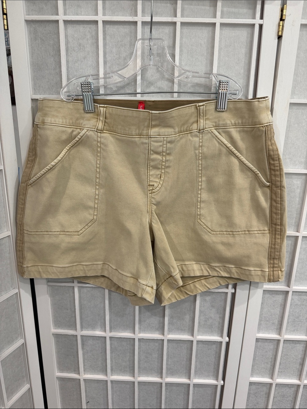 SPANX Women’s Beige Shorts Size L
